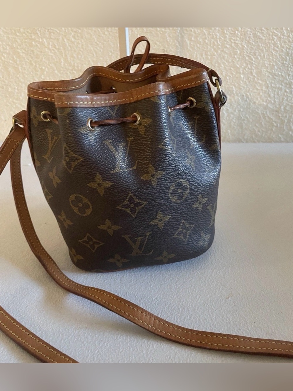 RARE Louis Vuitton Mini Monogram Nano Noé Vintage Bucket Bag. - Picture 2 of 9